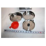 5-Piece Alpine Mountain Gear Stainless Steel Mess Kit