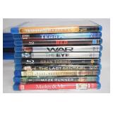 Collection of 20 Blu-Ray Movies Including Action and Sci-Fi