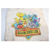 Vintage Sesame Street Live Tote Bag with Rainbow Handle