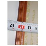 Framed Twentieth-Third Psalm King James Version Mirror