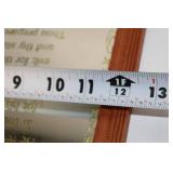 Framed Twentieth-Third Psalm King James Version Mirror