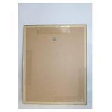 Framed Artwork by Carol Heyer Depicting a Religious Scene