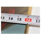 Framed Artwork by Carol Heyer Depicting a Religious Scene