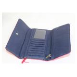 Tommy Hilfiger Pink Leather Wallet