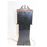 Vintage Wooden Mantel Clock with Pendulum