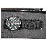 Pro-4 Tactical Survival Watch with 6 Features