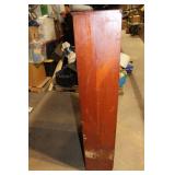 Vintage Wooden Bookcase with Adjustable Shelves