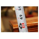 Vintage Wooden Bookcase with Adjustable Shelves