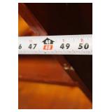 Sturdy 4-Shelf Wooden Bookshelf