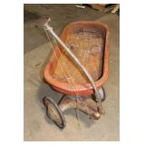 Vintage Mercury Red Wagon with Rust Patina