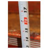 Vintage Mercury Red Wagon with Rust Patina