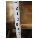 Antique Wooden Expandable Drop Leaf Table with Drawer