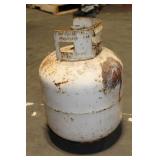 Used 20-Lb Propane Gas Tank
