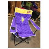 Minnesota Vikings Folding Tailgate Chair with Cup Holders