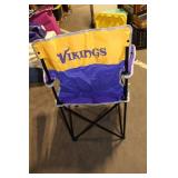 Minnesota Vikings Folding Tailgate Chair with Cup Holders