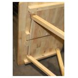 Folding Wooden Snack Table