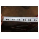 Vintage Wooden Flexible Flyer Sled with Red Metal Runners