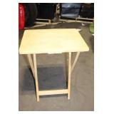 Folding Wooden TV Tray Table