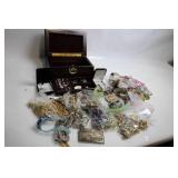 Large Lot of Assorted Jewelry and Winchester Collectible Belt Buckle