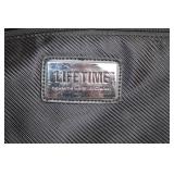 Lifetime Black Travel Duffel Bag with Toiletry Case