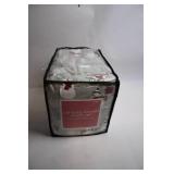 Cal-King Flannel Sheet Set with Winter Theme