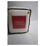 King Flannel Sheet Set 100% Cotton