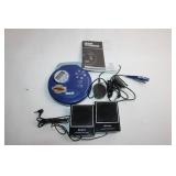 RCA Compact Disc Player with Sony Speakers and Accessories