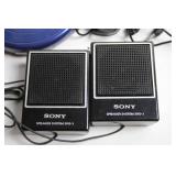 RCA Compact Disc Player with Sony Speakers and Accessories