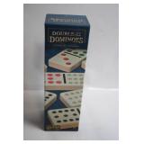 Game Gallery Double-12 Dominoes Set with 91 Color Dot Dominoes
