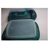 Pyrex 3qt Glass Baking Dish with Lid and Insulated Carrier