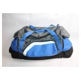 Skyline Blue and Grey Travel Duffle Bag