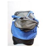 Skyline Blue and Grey Travel Duffle Bag