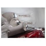 Silver-Plated Flatware Set with Storage Case