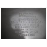 Anchor Ovenware Glass Baking Dish 3 Qt 13.5" x 9.5"