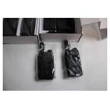 Set of 4 Two-Way Radio Walkie Talkies with Accessories