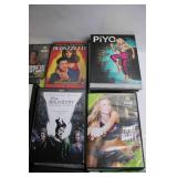 Collection of 50+ Assorted DVD Movies and Workout DVDs