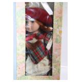 Vintage Handcrafted Porcelain Doll in Original Packaging