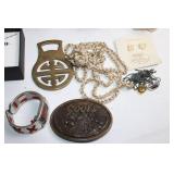 Collection of Vintage Jewelry and Decorative Items