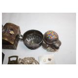 Collection of Vintage Jewelry and Decorative Items