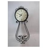 Vintage Austin Clock Co. 1943 Wall Mount Iron Clock