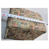 Vintage Deco Trunk with Sewing Supplies