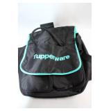Tupperware Insulated Black Lunch Cooler Bag