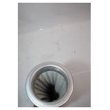 Vintage Folding Paper Fan with Geometric Design