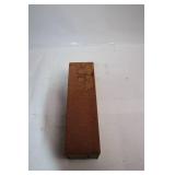 Vintage Folding Paper Fan with Geometric Design