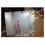 Heavy Duty Steel Loading Ramp Cover with License Plate Space