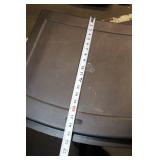 Three-Drawer Plastic Storage Unit with Rattan Design