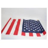 Complete U.S. Flag Set with Pole and Mounting Bracket