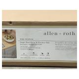 33x22 Single Bowl Drop In Sink * Damaged*