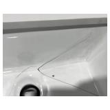 Allen + Roth Rigsby White Undercount Single Sink Bathroom Vanity