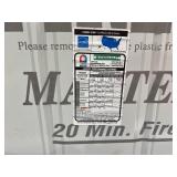 Mastercraft 32"x 80" Exterior Door